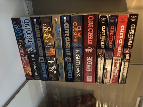 Book lot clive cussler - 12,