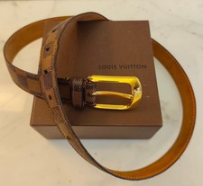 LOUIS VUITTON CINTURA Ellipse Unisex Damier Ebene