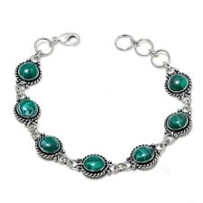 Bracciali gioielli in argento sterling 925 fatti a mano con pietre preziose...
