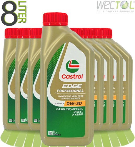 Litri castrol edge - 8,