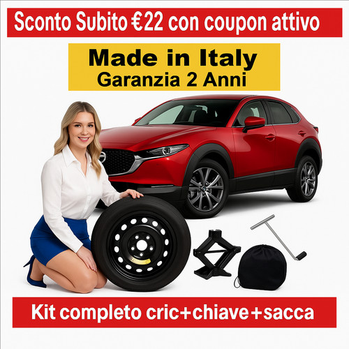 Ruotino scorta mazda - ruotino, di