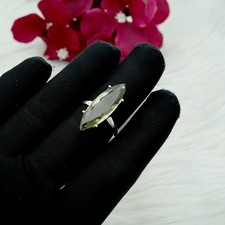 Anello ametista verde