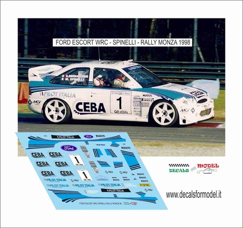 Decals ford escort wrc - decals,