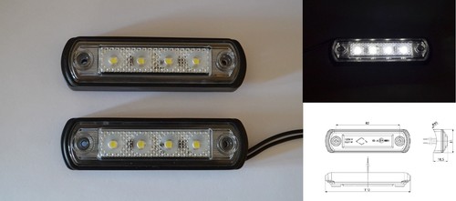 Fari led bianchi per - x, a