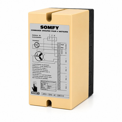 Somfy 128617 commande - somfy,