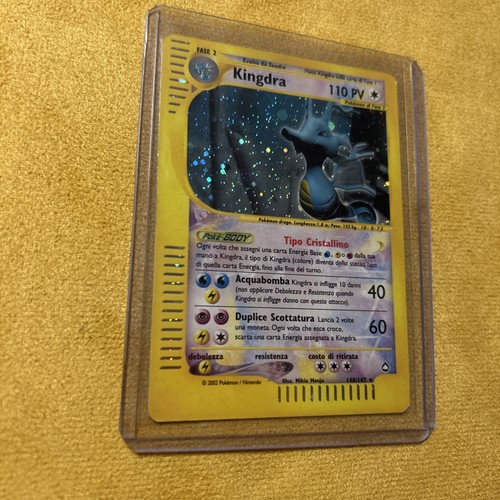 Kingdra crystal holo aquapolis - kingdra,