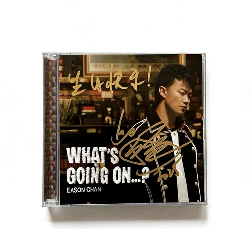 Eason chan autografo firma - chan,