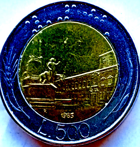 Vecchia moneta - moneta, (lire)