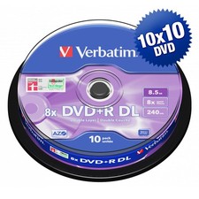 VERBATIM 43666 DVD+R Dual
