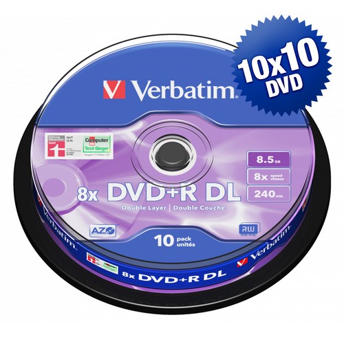 Verbatim 43666 dvd dual - verbatim,