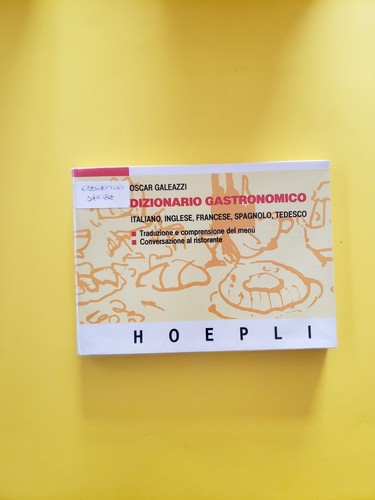 Dizionario gastronomico