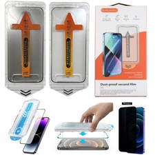 PELLICOLA VETRO TEMPERATO TRASPARENTE o PRIVACY FULL SCREEN PER IPHONE 14 PLUS