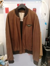 giubbotto pan frecce tricolore cuoio