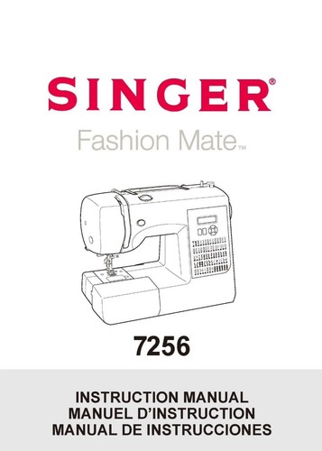 Macchina cucire singer 7256 - da,