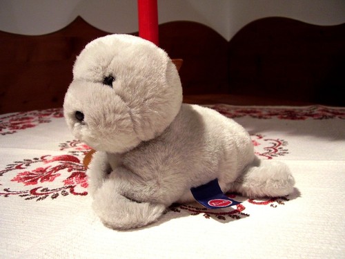 Peluche vintage foca trudi - vintage,