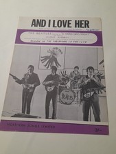 I Beatles. E la amo. Spartiti