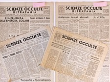 LOTTO 43 RIVISTE - SCIENZE OCCULTE - ANNI 40 - RIVISTE OCCULTISMO