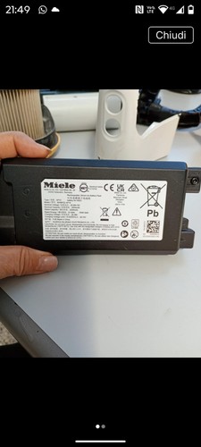 Batteria aspirapolvere miele - aspirapolvere,