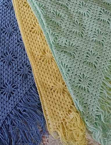 Scialle cotone filo - scialle,