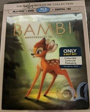 Bambi Walt Disney Signature