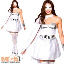 Costume bianco caldo supereroe