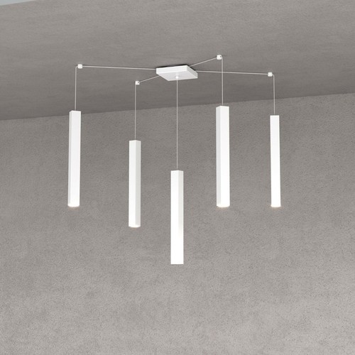Lampadario quadrato moderno