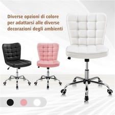 Sedia Ufficio Scrivania Senza