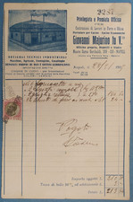 NAPOLI 1929 GIOVANNI MAJURINO - PREMIATA OFFICINA - VICINO FERROVIA NOLA BAIANO