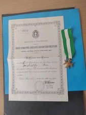 Croce D'oro Per Anzianità Di