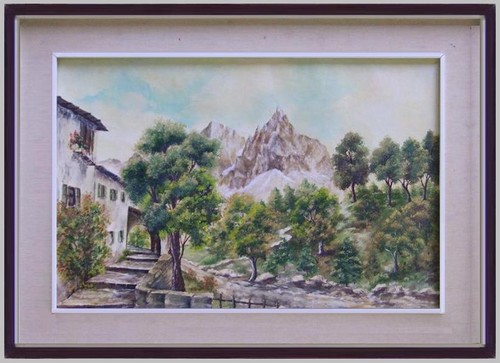 Bellissimo paesaggio alpino - paesaggio,