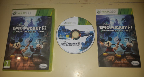 Jeu xbox 360 - epic, mickey