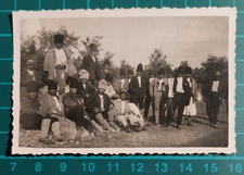 FOTO CONTADINI UOMINI VESTITI TRADIZIONALI 1930 - 40 C. N°1   ( F 38 )