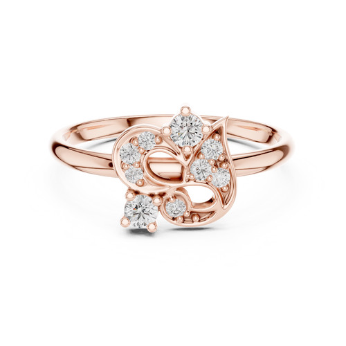 Anello con diamanti