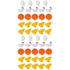  Set 2 pulcini decorazione