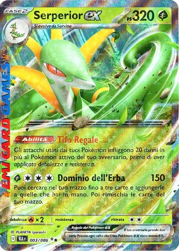 Serperior 003 086 blk - ex,