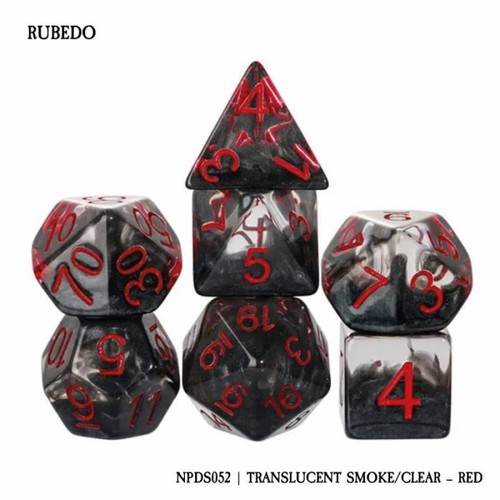 Set dadi rubedo - dadi,