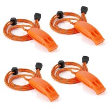 EIHI 4 PCS Fischietto Emergenza con Cordino Fischietto Bagnino (u6u)