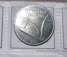 10 Lire del 1973 REPUBBLICA ITALIANA Spighe e aratro