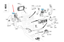 Nuovo MERCEDES-BENZ E W212 Modulo Comand Per Ventilatore RHD A2129060015
