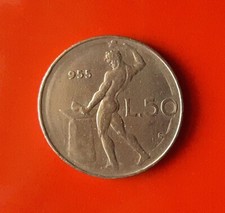 50 LIRE 1955 ERRORE - SENZA