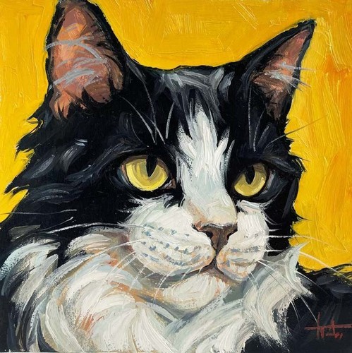 Dipinto olio vibrante - ad,