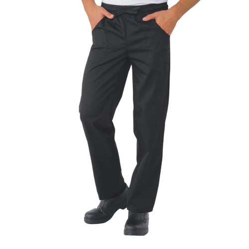 Pantalone cuoco unisex - pantalone, nero