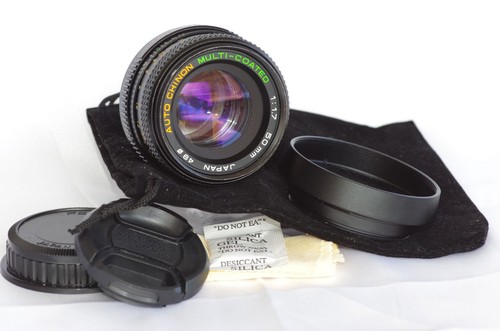 Objectif 50mm chinon - 50mm, f1,7