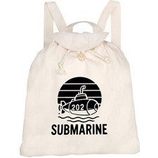 Zaino/zaino in tela 'Submarine
