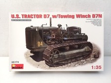 U. S. Tractor D7 Towing Winch WW II Military Miniatures Miniart 35174 1/35 -D38