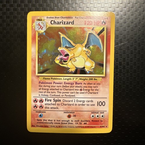 Pokemon charizard 1999 set - charizard,