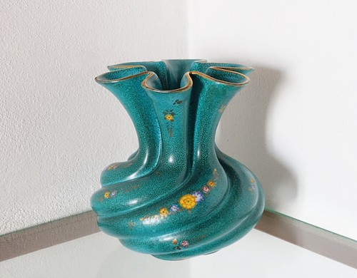 Vaso costolato vintage
