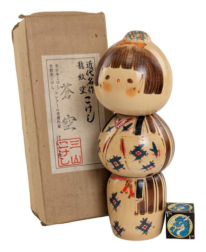 Rara bambola creativa kokeshi - creativa,