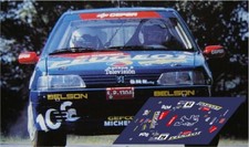 Decals Peugeot 106 Maxi Rally