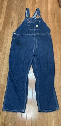 Salopette carhartt denim - denim, uomo